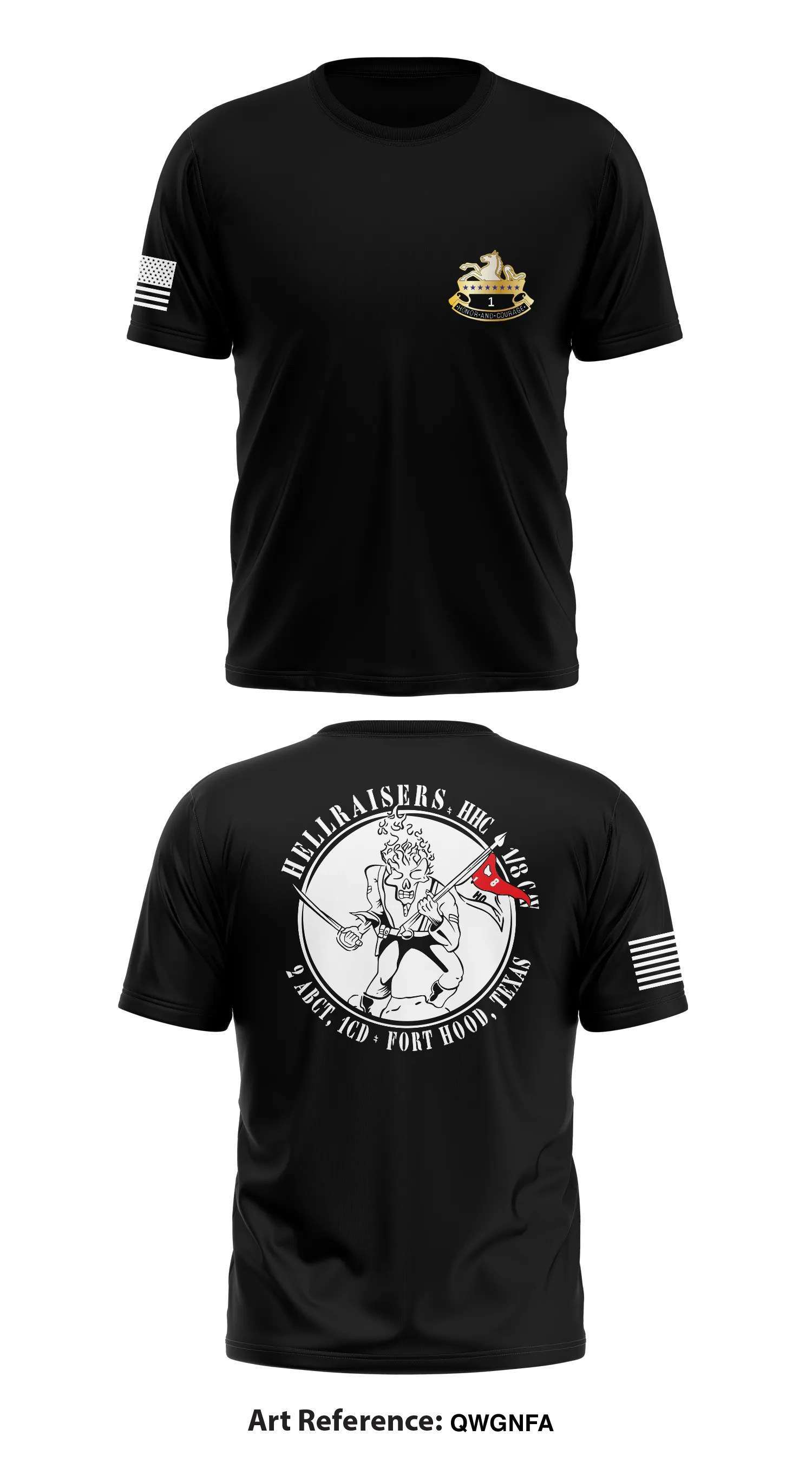 HHC 1-8 CAV Store 1 Core Men's SS Performance Tee - QWgnFA