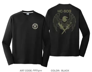 Hudson County Special Operations Group Core Men's Crewneck Performance Sweatshirt - RRDgxe