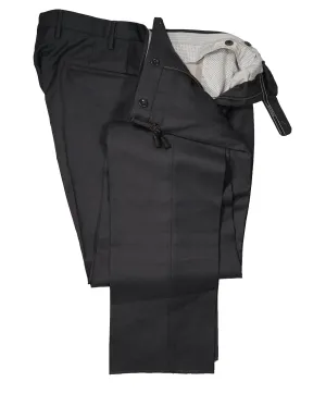 INCOTEX - Logo Tassel Charcoal Dress Pants Slim Fit Super 100’s - 37W