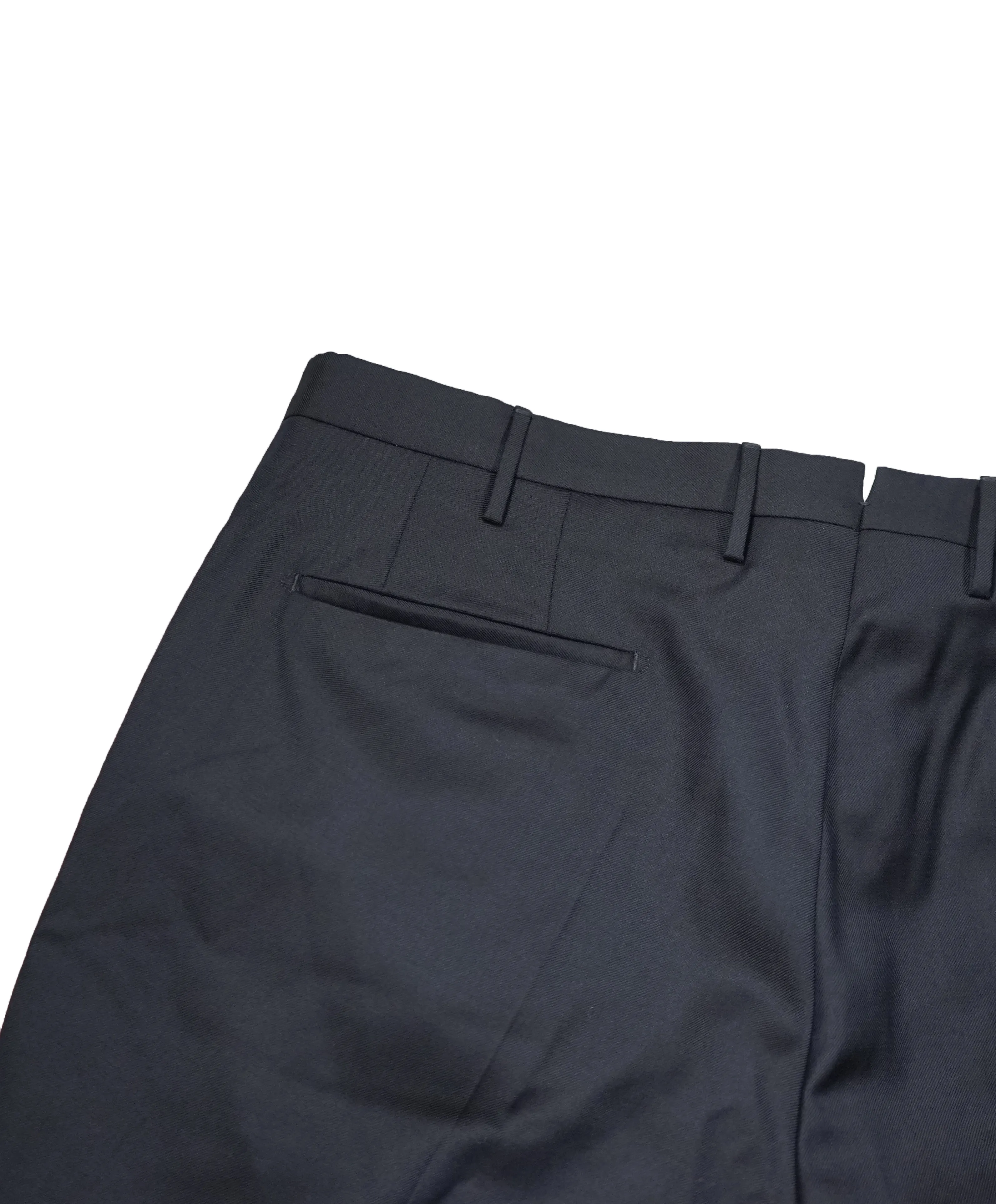 INCOTEX - Logo Tassel Navy Dress Pants Slim Fit Super 100’s - 37W