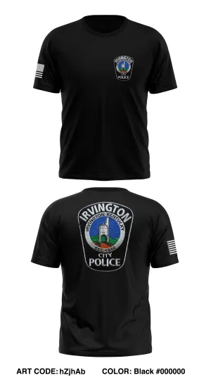 Irvington Police Department Store 1 Core Men's SS Performance Tee - hZjhAb