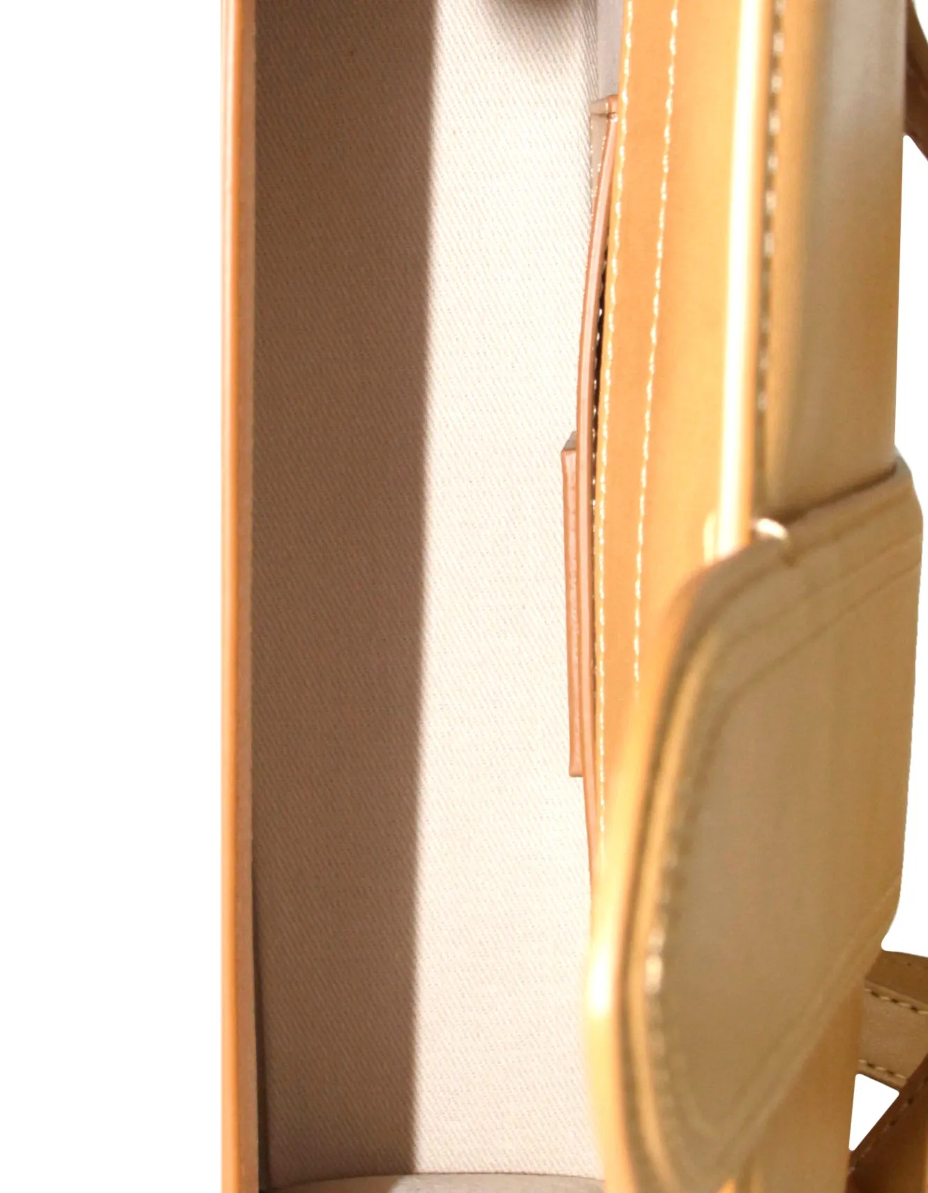 Jacquemus Beige Leather Le Grand Bambino Crossbody Bag