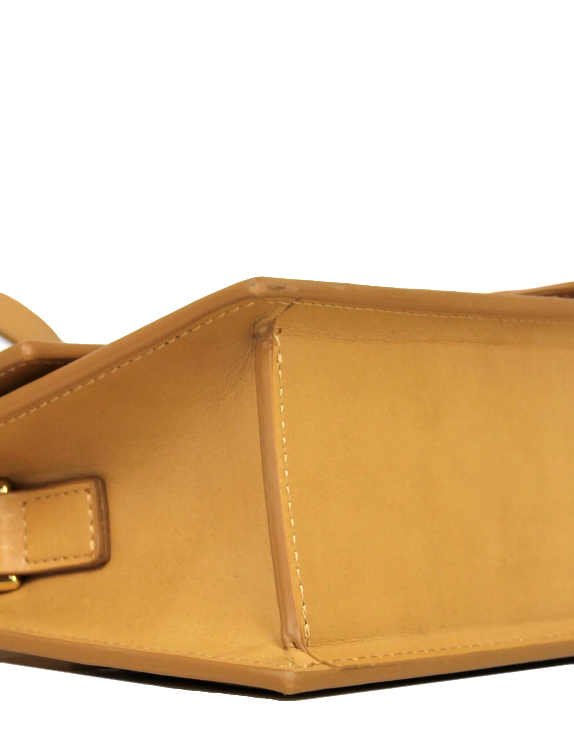 Jacquemus Beige Leather Le Grand Bambino Crossbody Bag