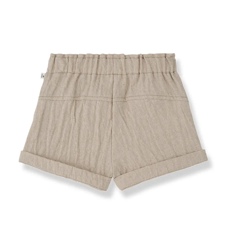 JOFRE woven bermuda - beige