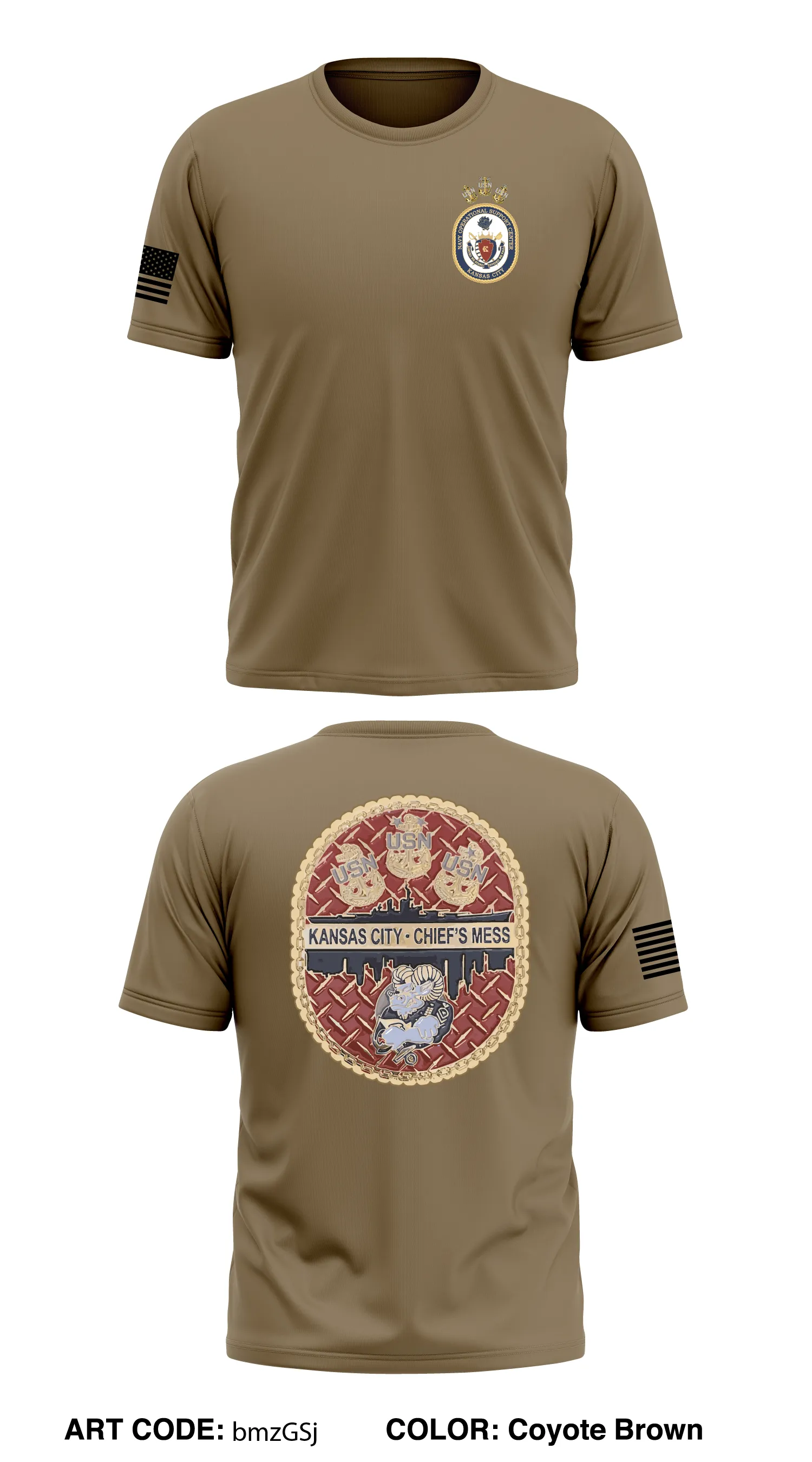 Kansas City Chief Association  Store 1 Core Men's SS Performance Tee - bmzGSj-COY