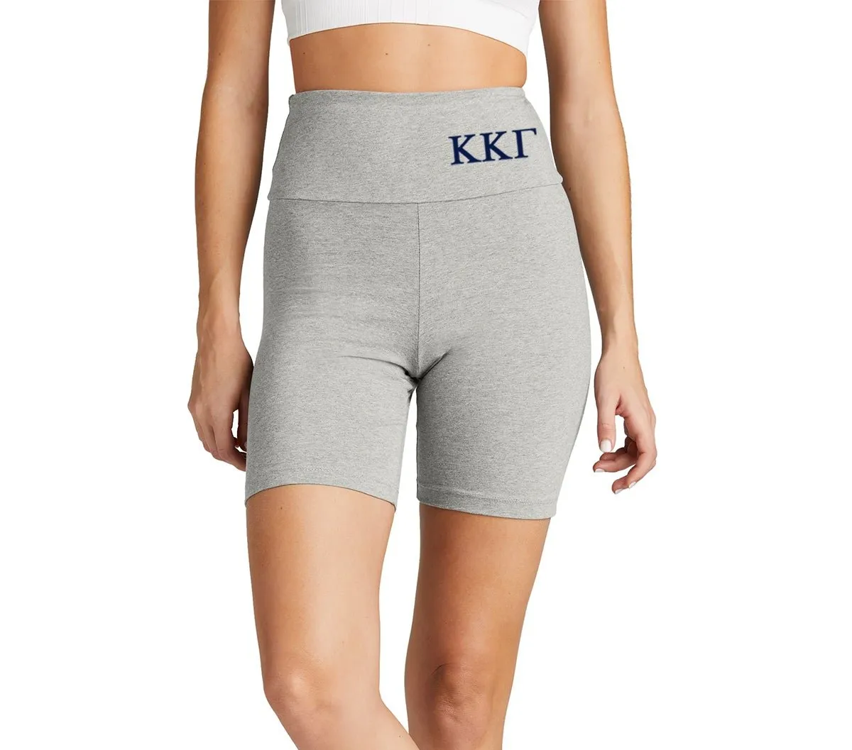 Kappa Kappa Gamma High Waist Bike Shorts