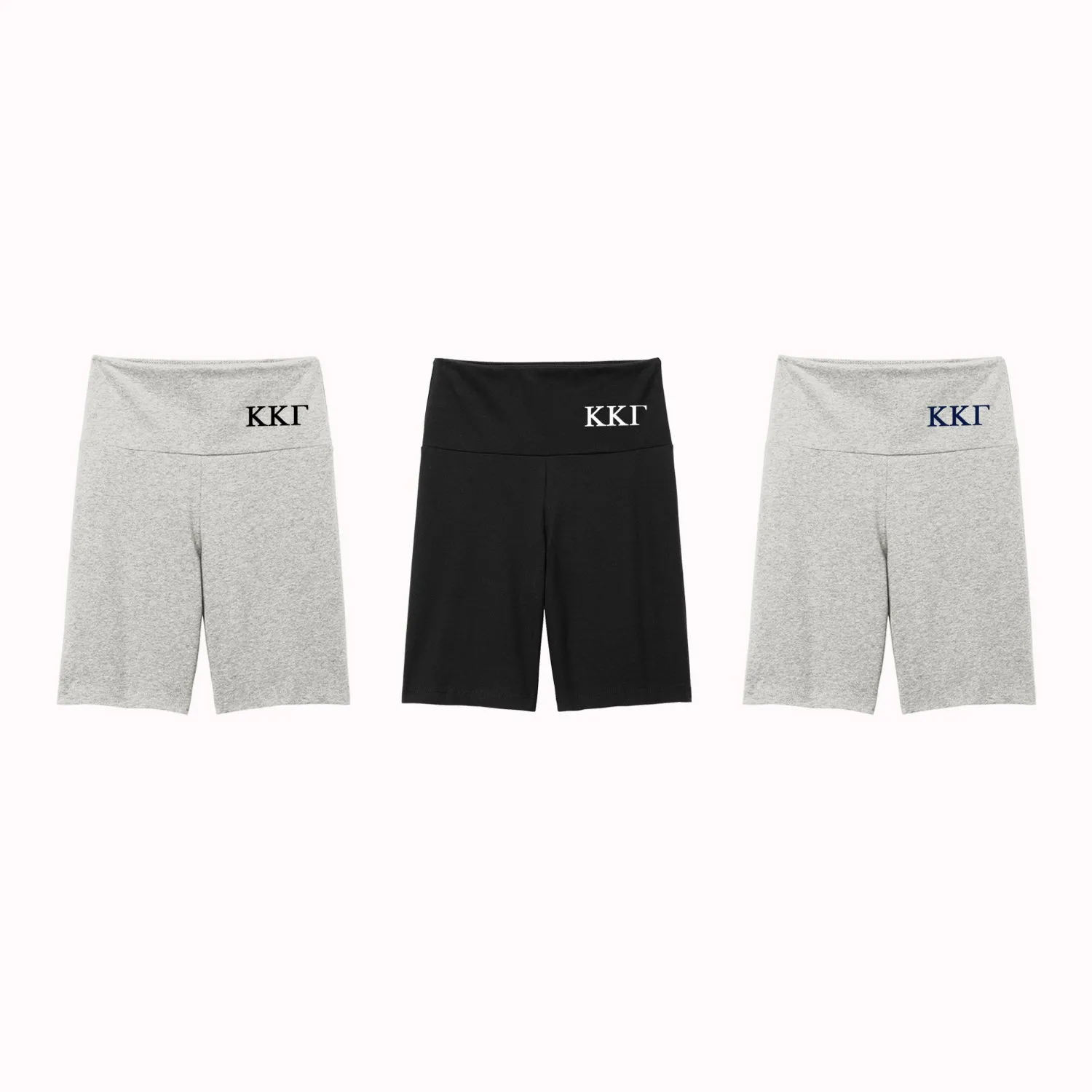 Kappa Kappa Gamma High Waist Bike Shorts
