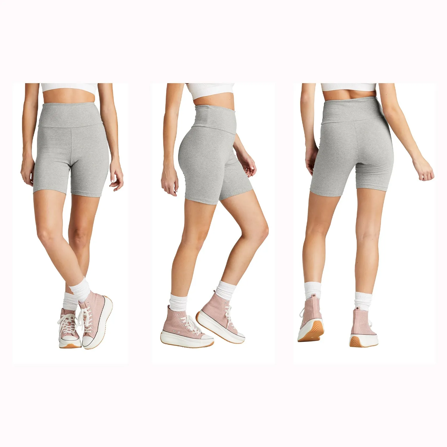 Kappa Kappa Gamma High Waist Bike Shorts