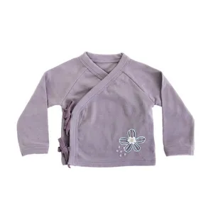 Kimono Top Dark Purple - Organic Baby Clothes