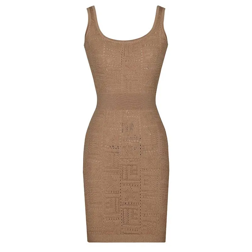 Knit Crop Top Khaki Cardigan   Midi Dress Set Two Pieces Dress Suit
