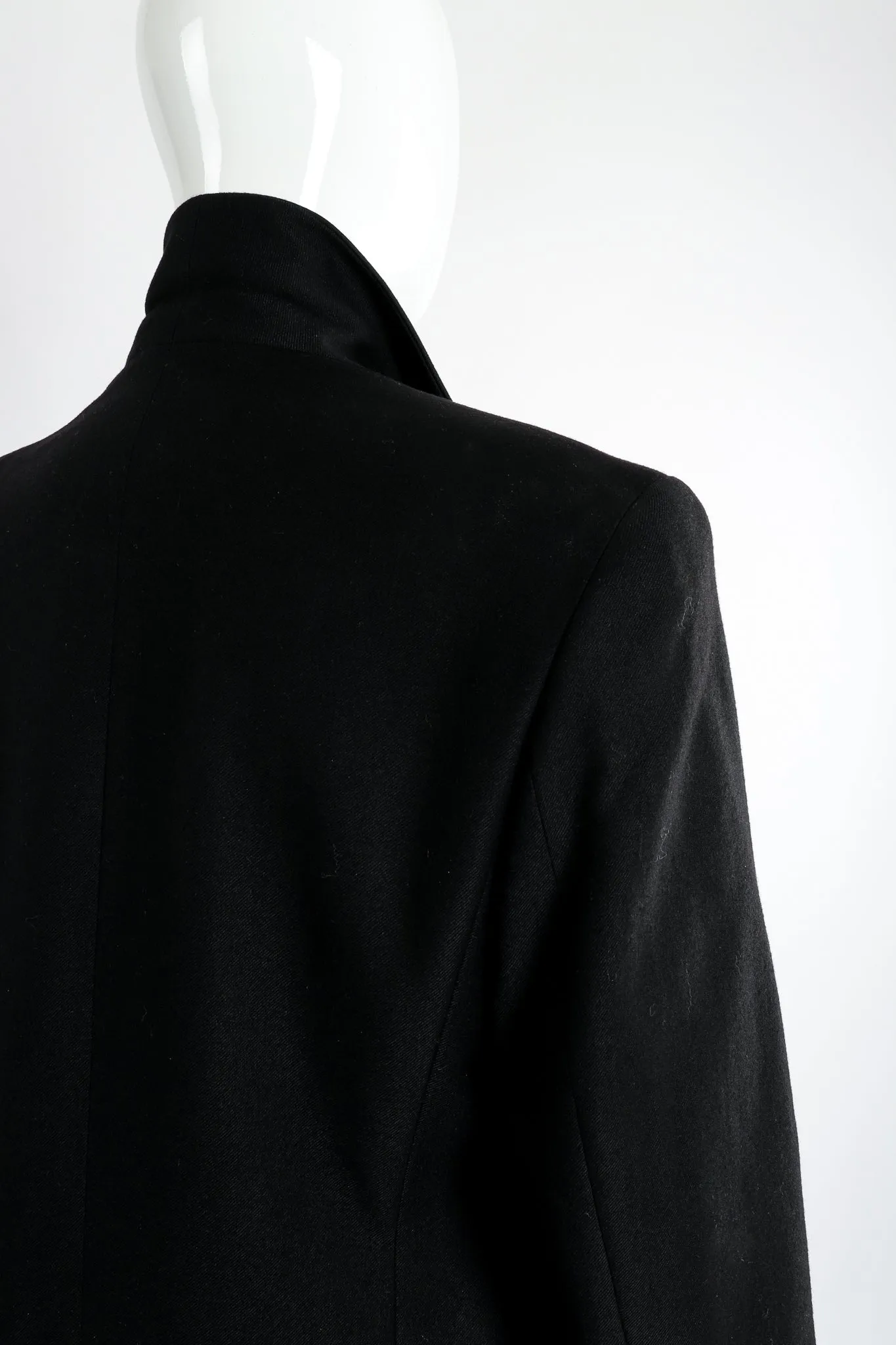 Leather Macrame Boyfriend Jacket