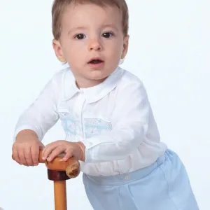 Light Blue Short Suit