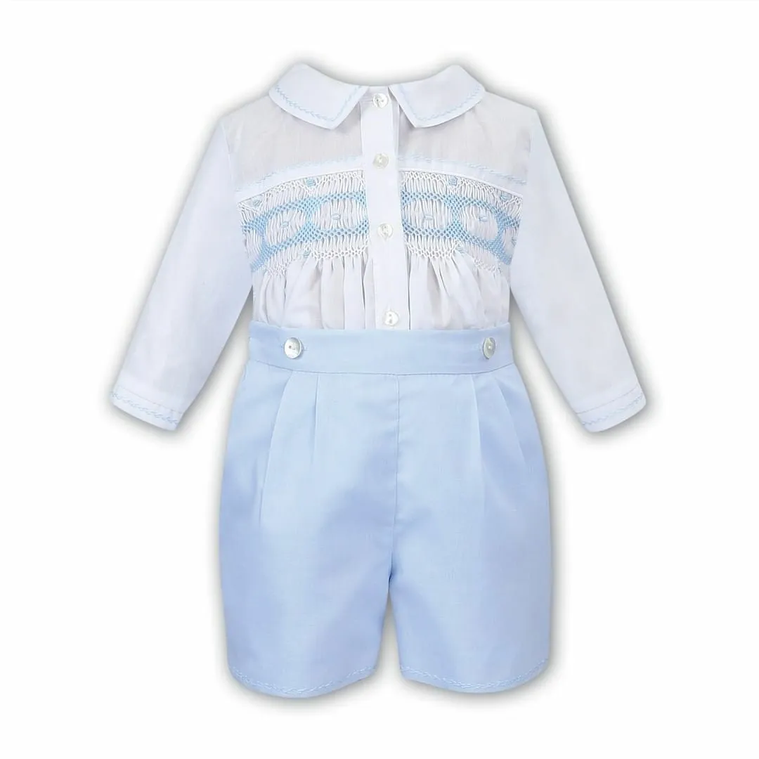 Light Blue Short Suit