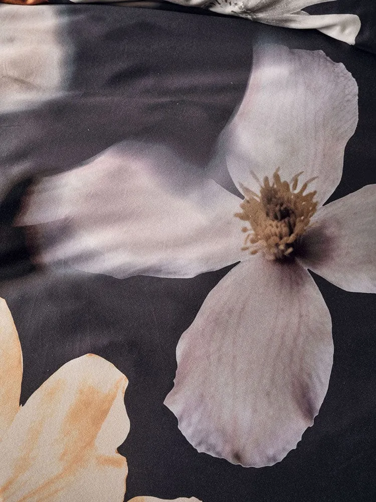 Linen House Black Silvia Duvet Cover Set