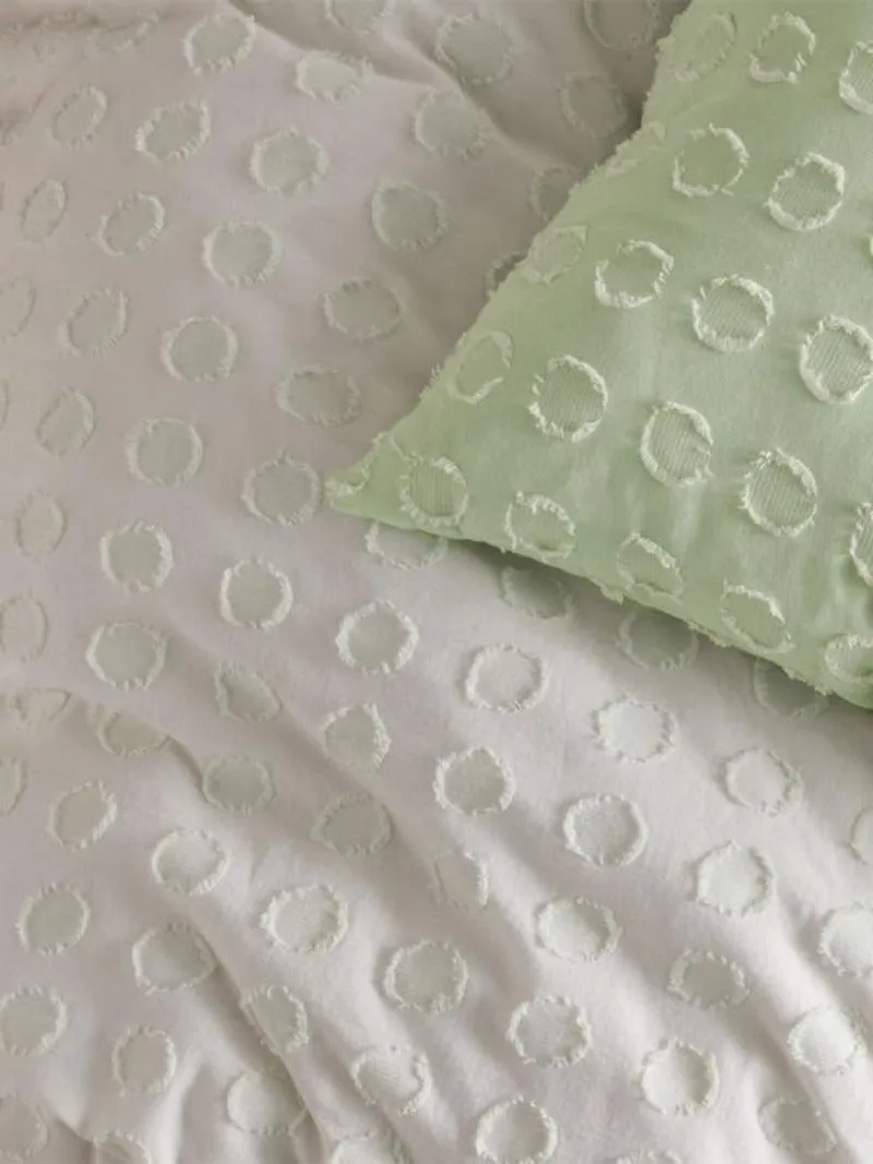 Linen House  Duvet Cover Set Mint Benedita