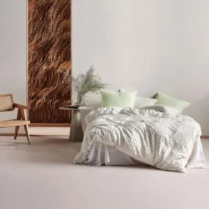 Linen House  Duvet Cover Set Mint Benedita