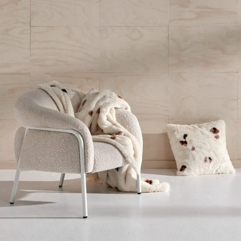 Linen House Weston Vanilla Throw 150x200