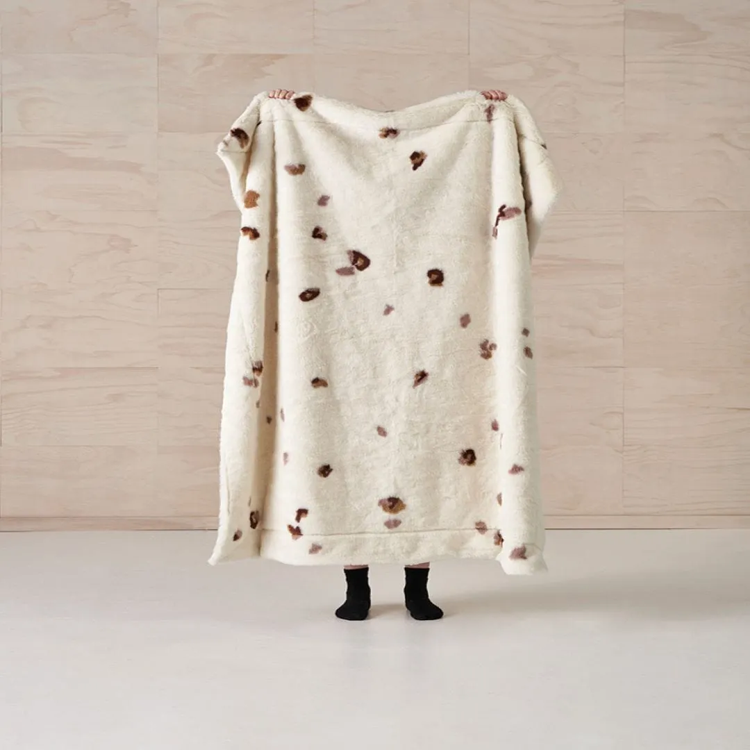 Linen House Weston Vanilla Throw 150x200