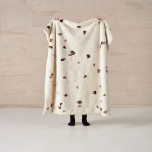 Linen House Weston Vanilla Throw 150x200