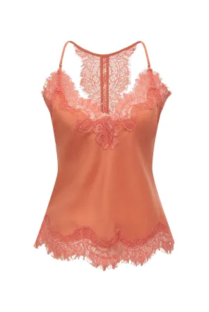 Lucy Crop Cami Coral