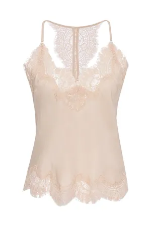 Lucy Crop Cami Cream