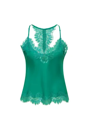 Lucy Crop Camie Meadow Green