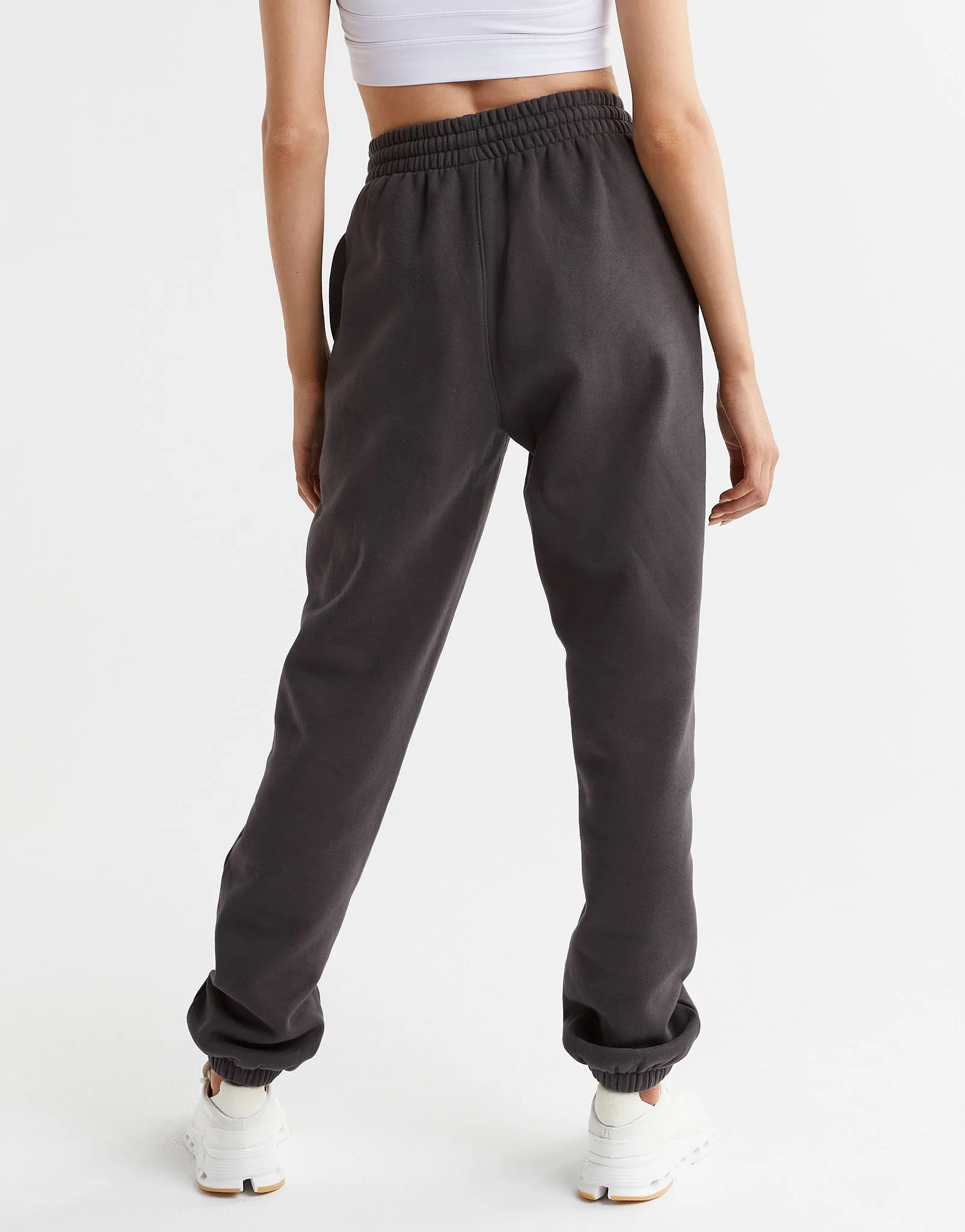 Lucy Track Pants in Coal Gray