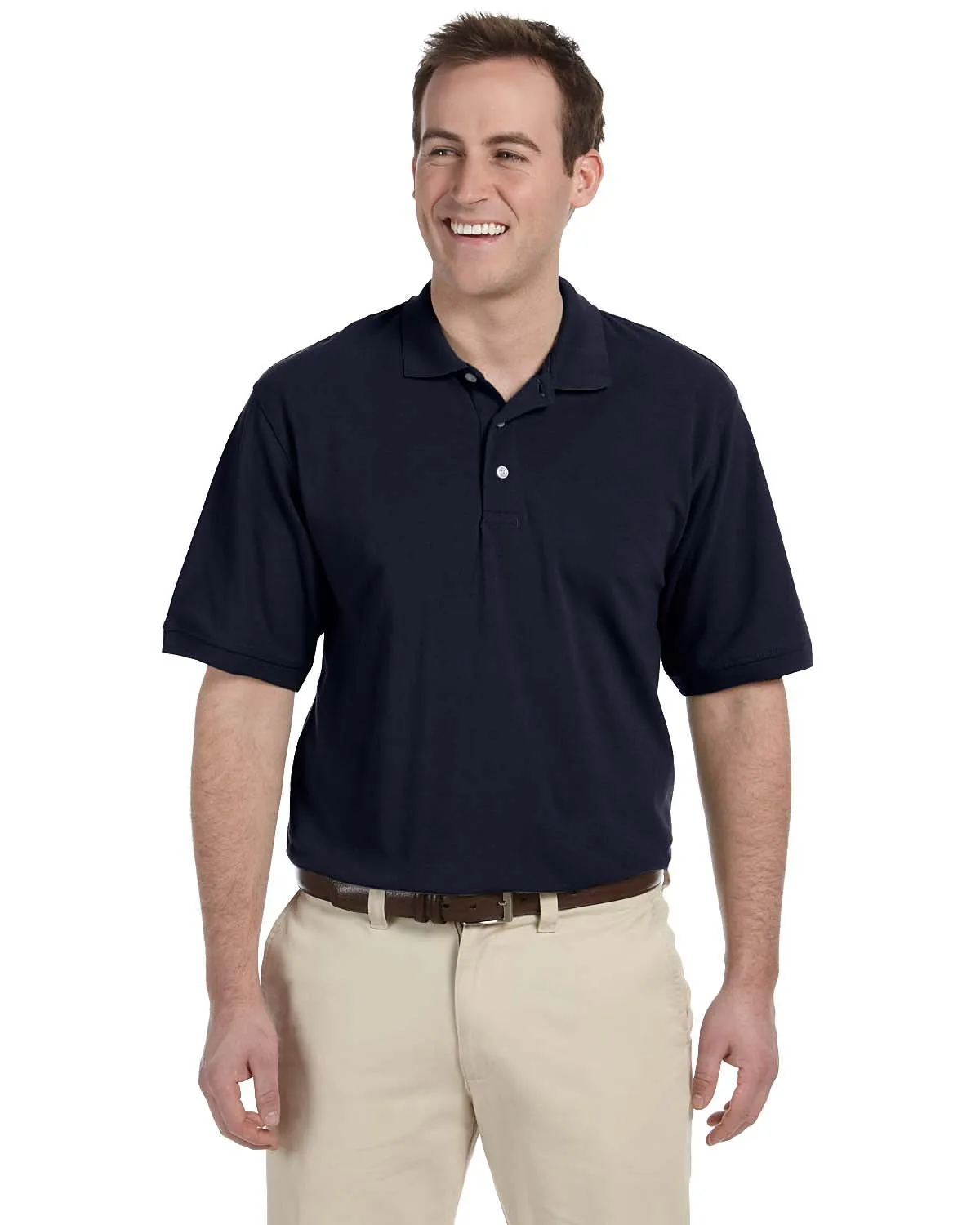 M265 Harriton Men's 5.6 oz. Easy Blend™ Polo
