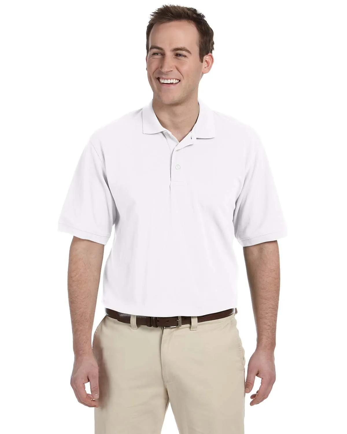M265 Harriton Men's 5.6 oz. Easy Blend™ Polo
