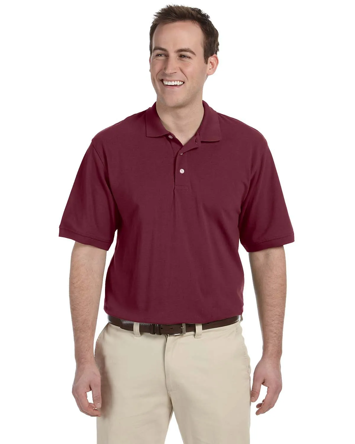M265 Harriton Men's 5.6 oz. Easy Blend™ Polo