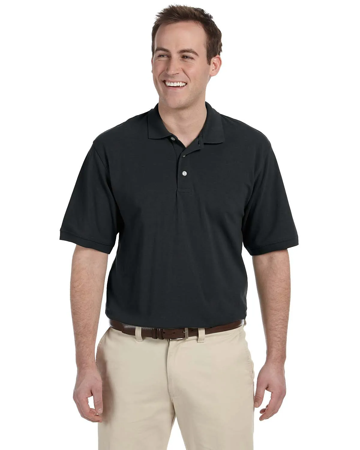 M265 Harriton Men's 5.6 oz. Easy Blend™ Polo