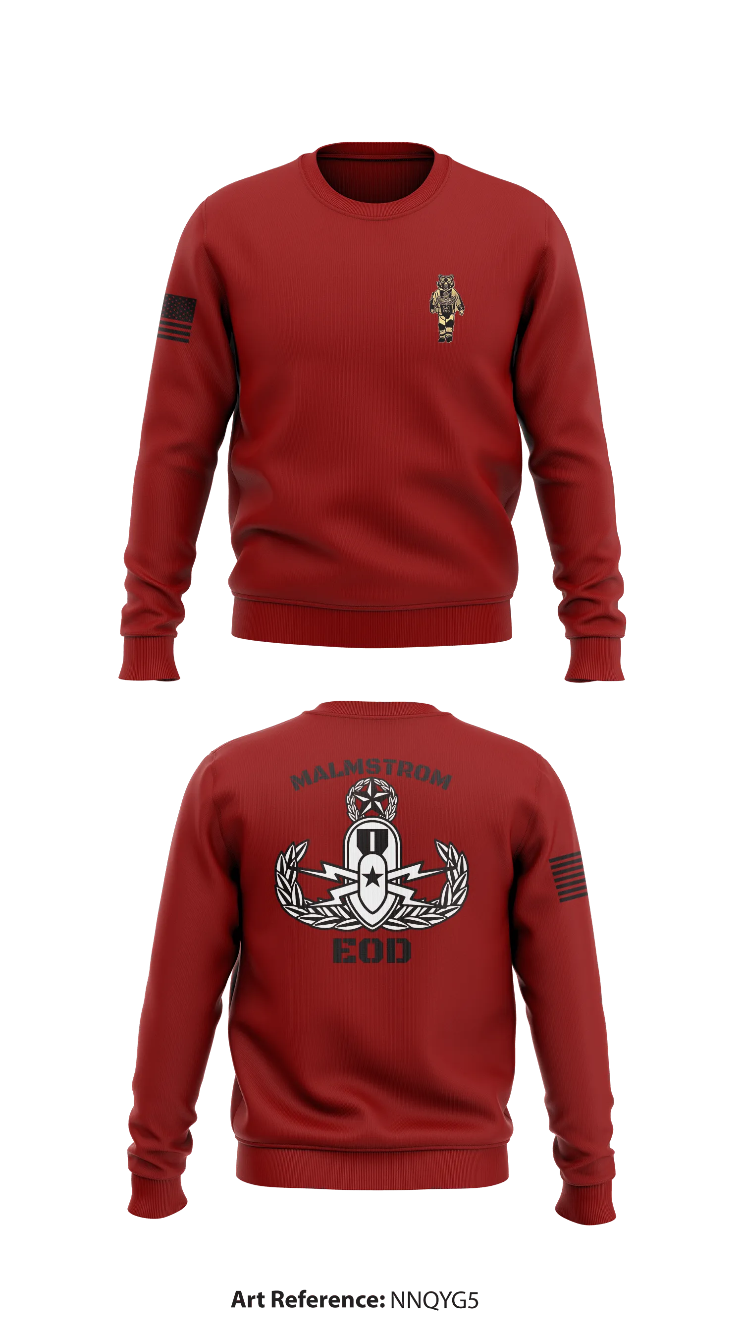 Malmstrom EOD Store 1 Core Men's Crewneck Performance Sweatshirt - NNqyg5