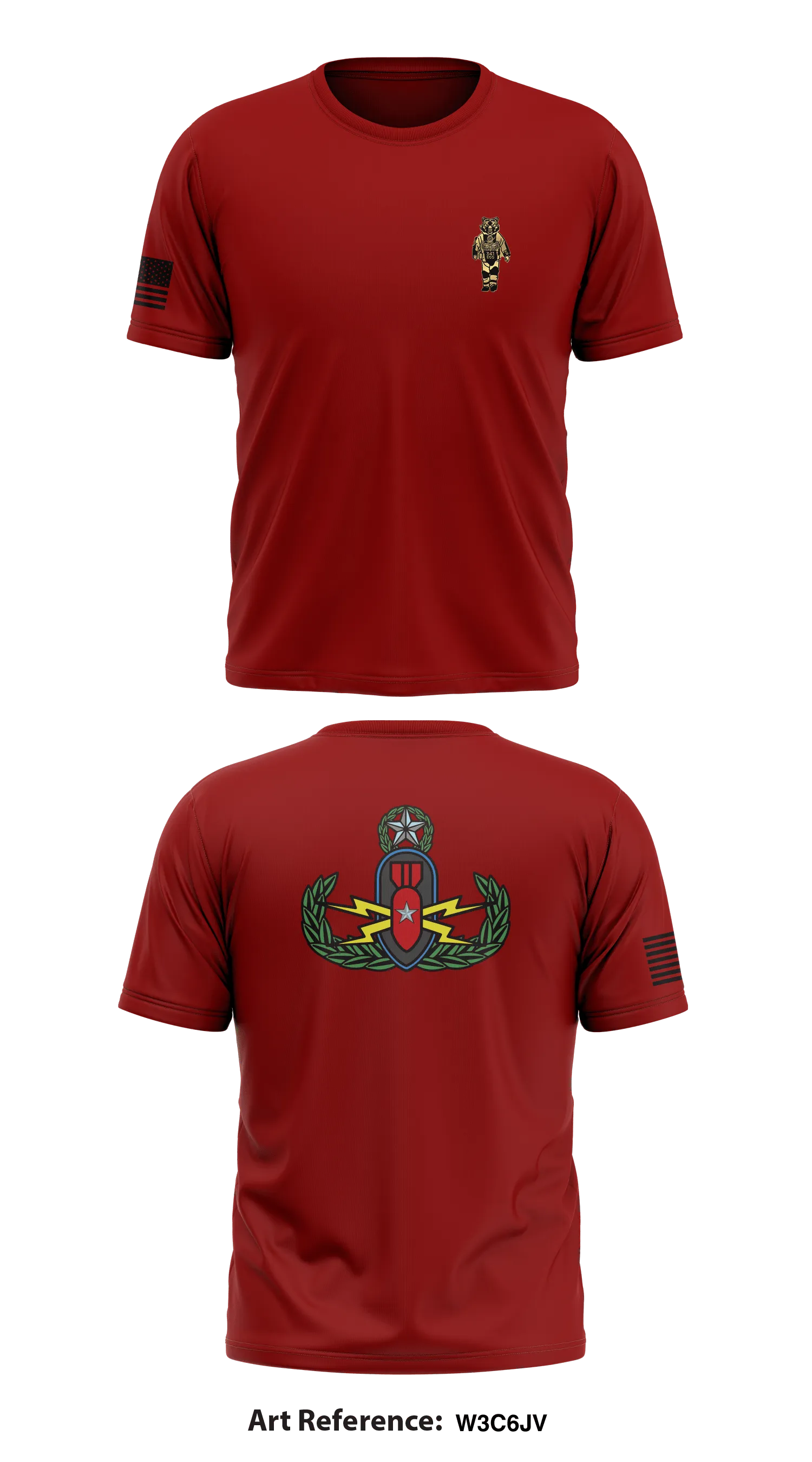 Malmstrom EOD Store 1 Core Men's SS Performance Tee - w3C6Jv