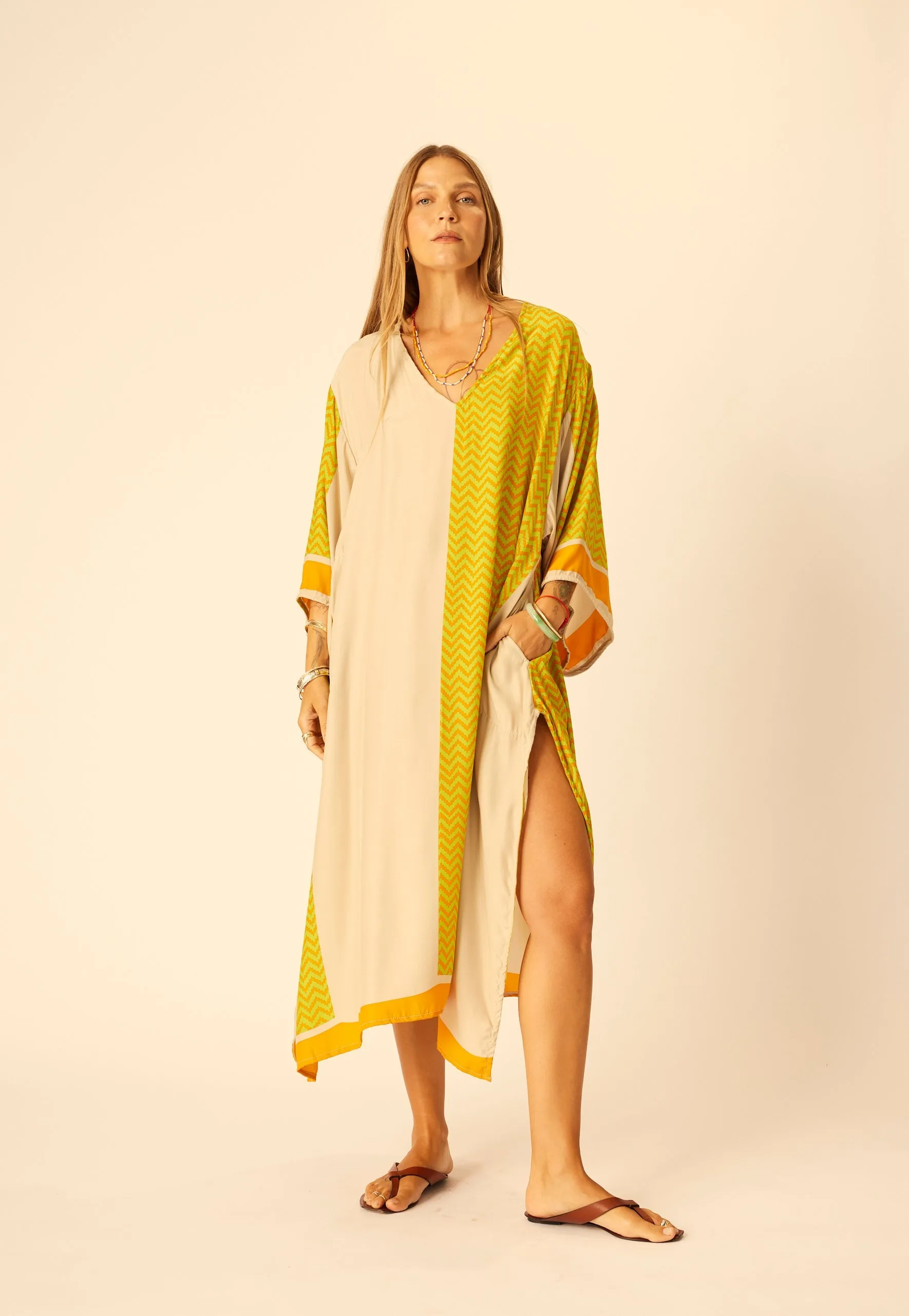 MARIN DRESS WITH SASH