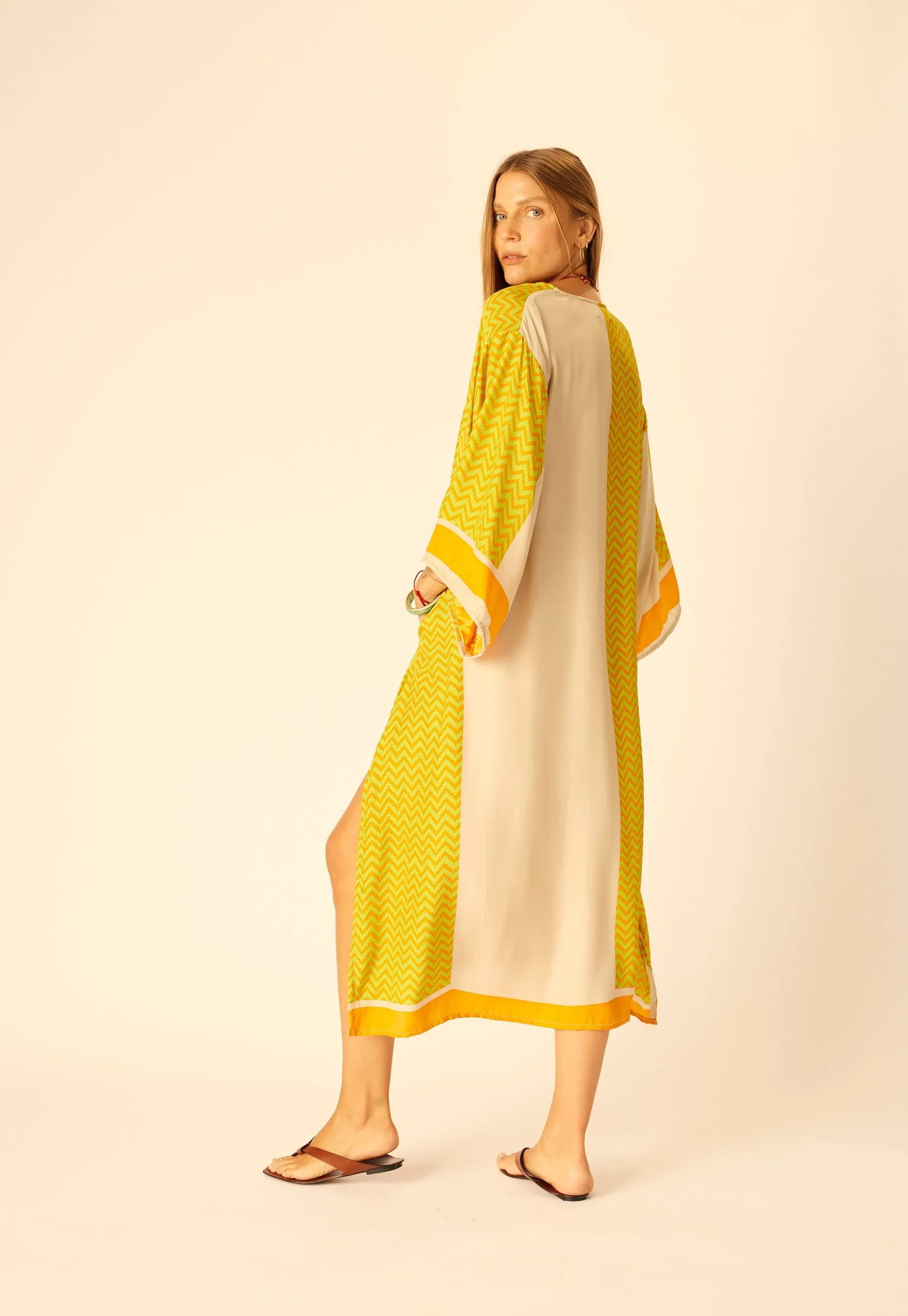 MARIN DRESS WITH SASH