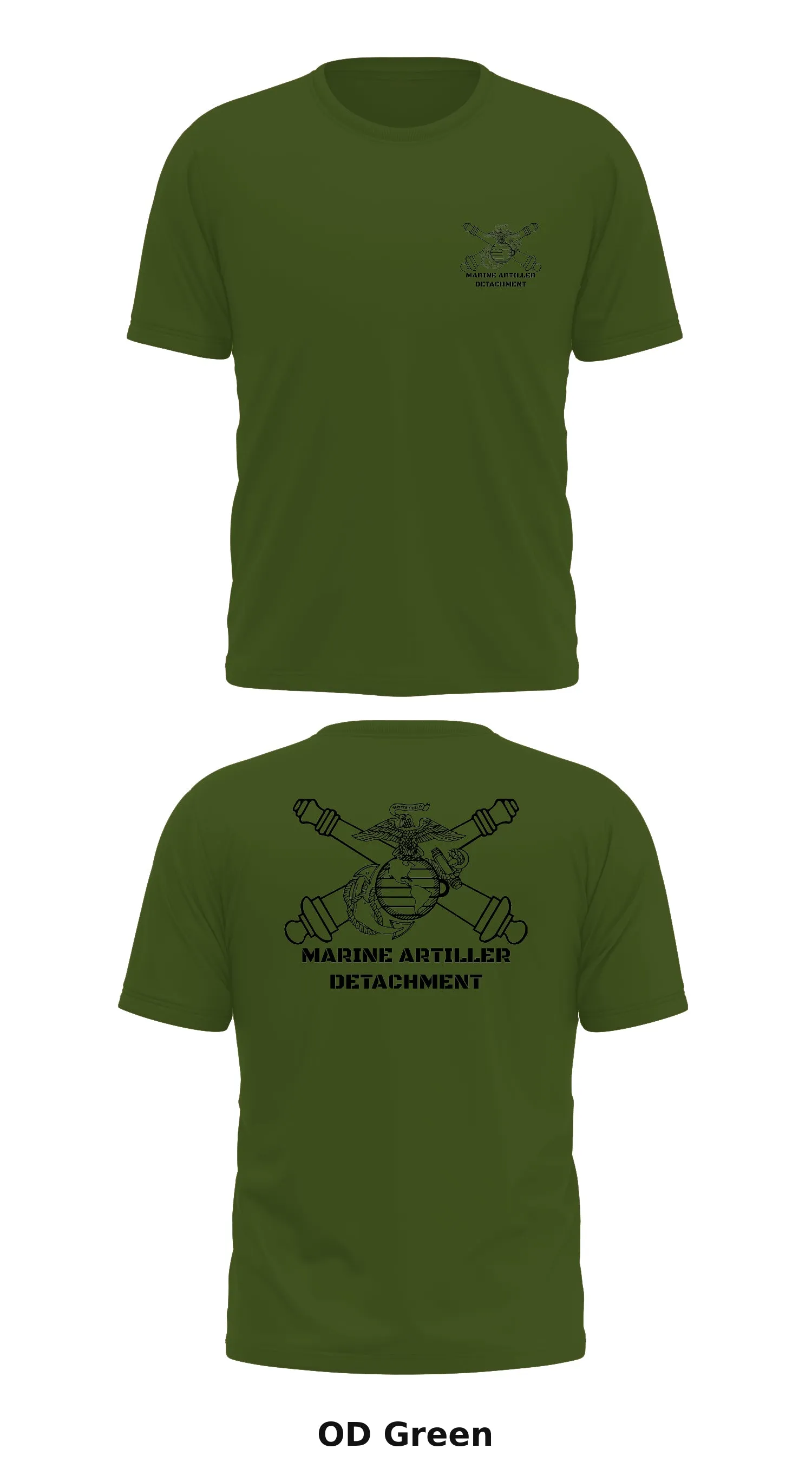 Marine Artillery Detchment  Store 1 Core Men's SS Performance Tee - 36889253717