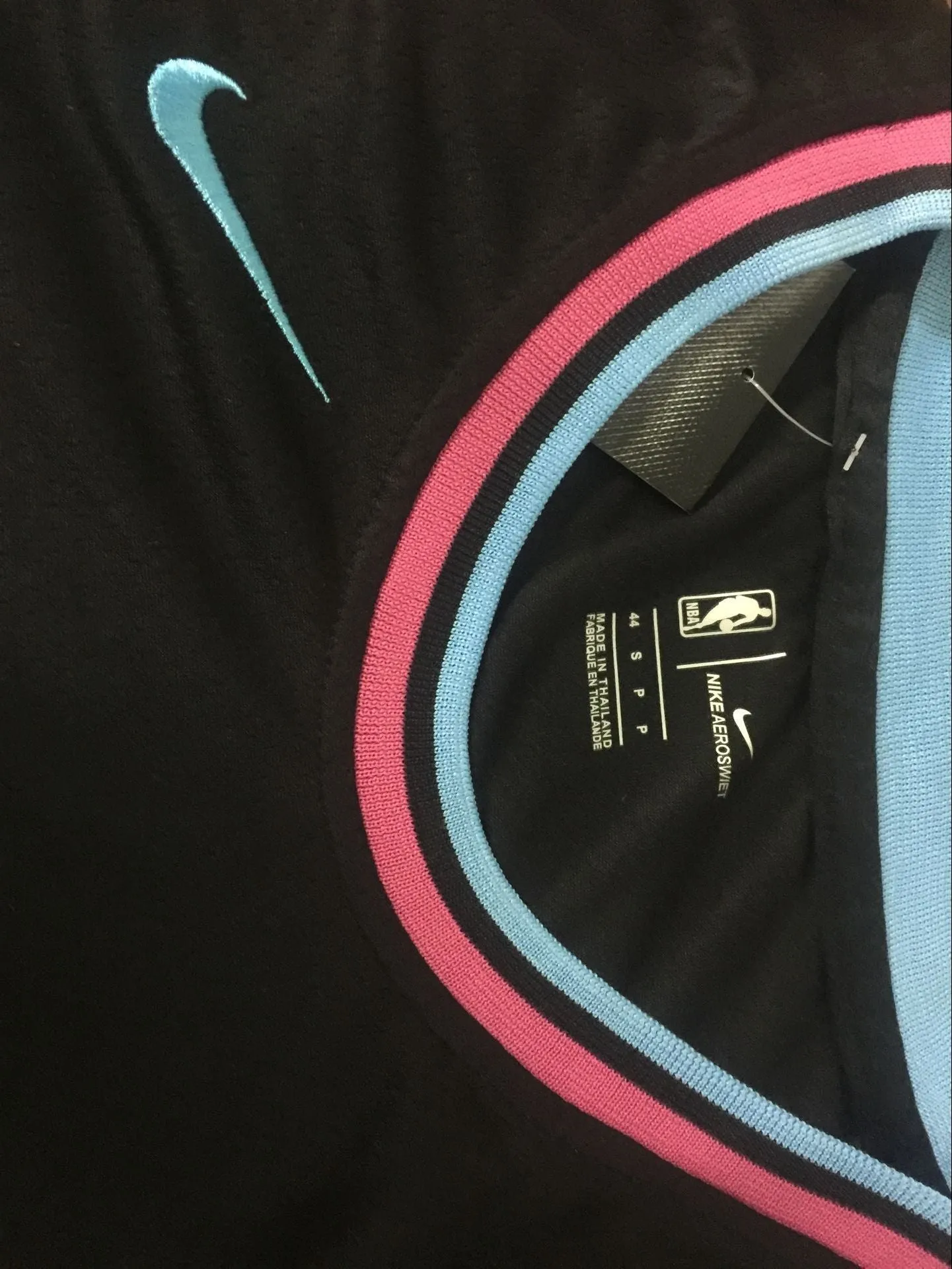 Men 3 Dwyane Wade Jersey Black Miami Heat City Edition Fanatics Swingman