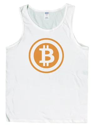 Men's Bitcoin Logo Tank Top