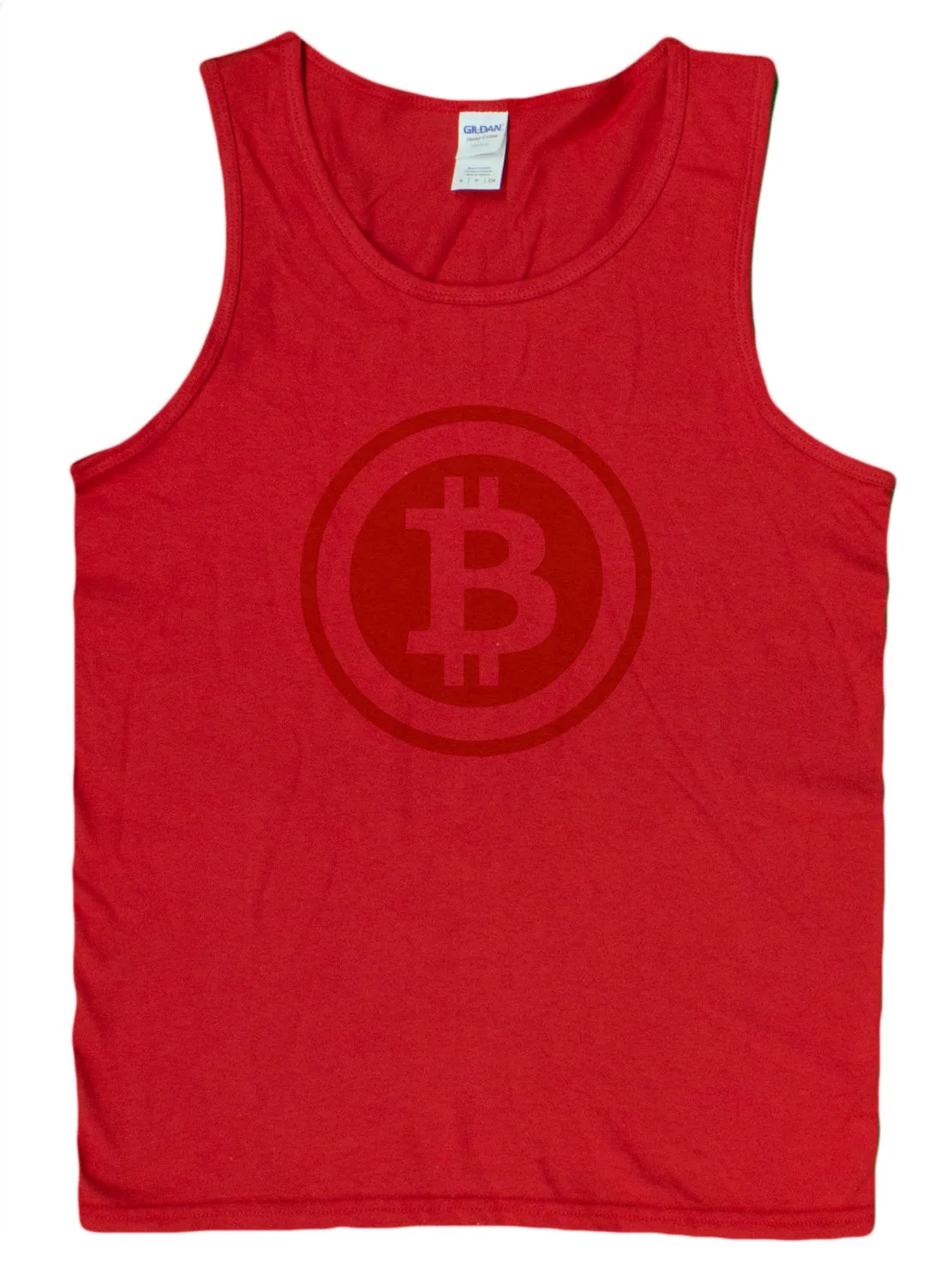 Men's Bitcoin Logo Tank Top