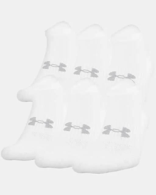 Men's Essential Lite No Show Socks 6-Pack