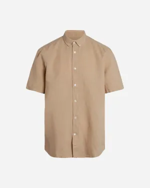 Mikkel Linen Shirt - Sand