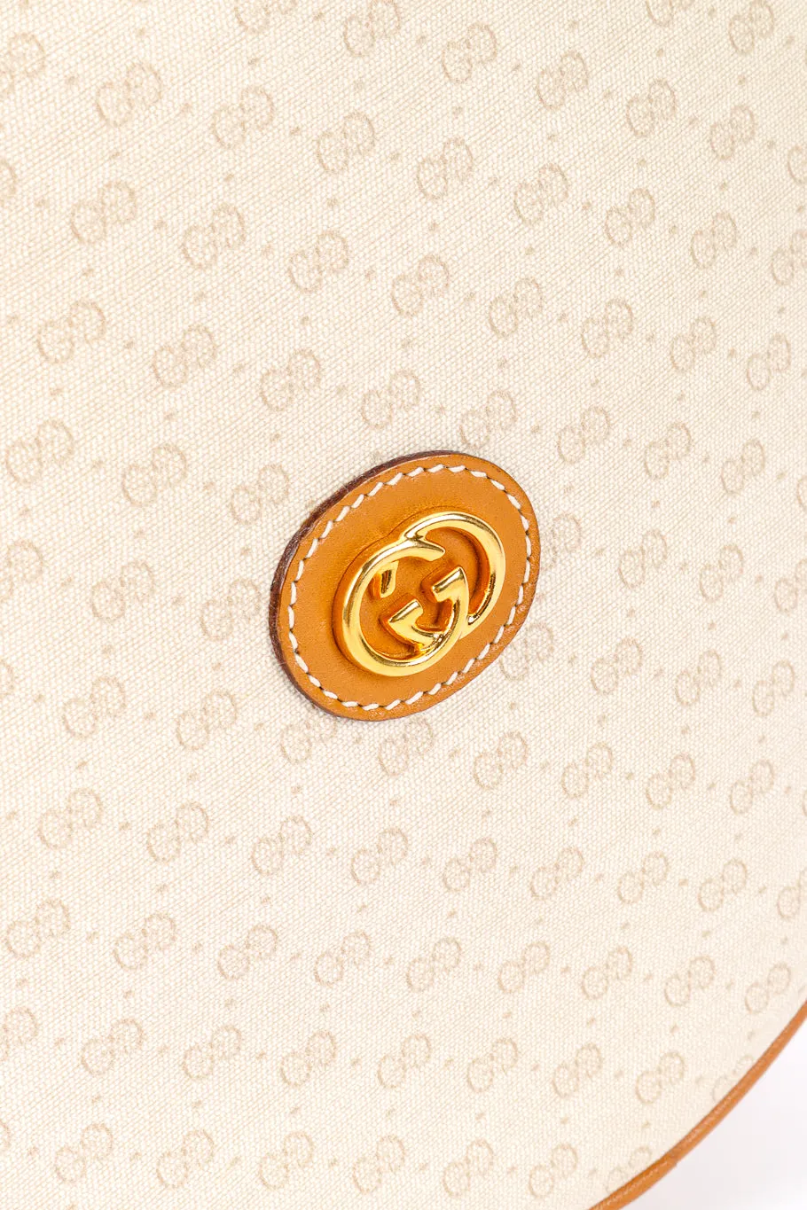 Monogram Canvas Circle Bag