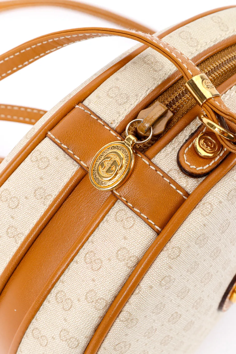 Monogram Canvas Circle Bag