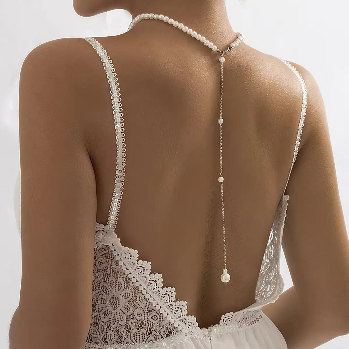 Moonlight Pearl Vintage Necklace