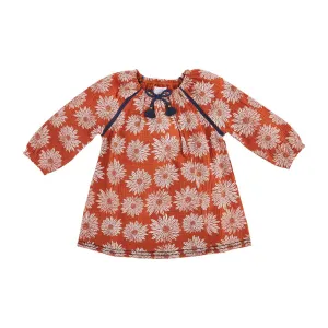 Mud Pie Rust Floral Dress