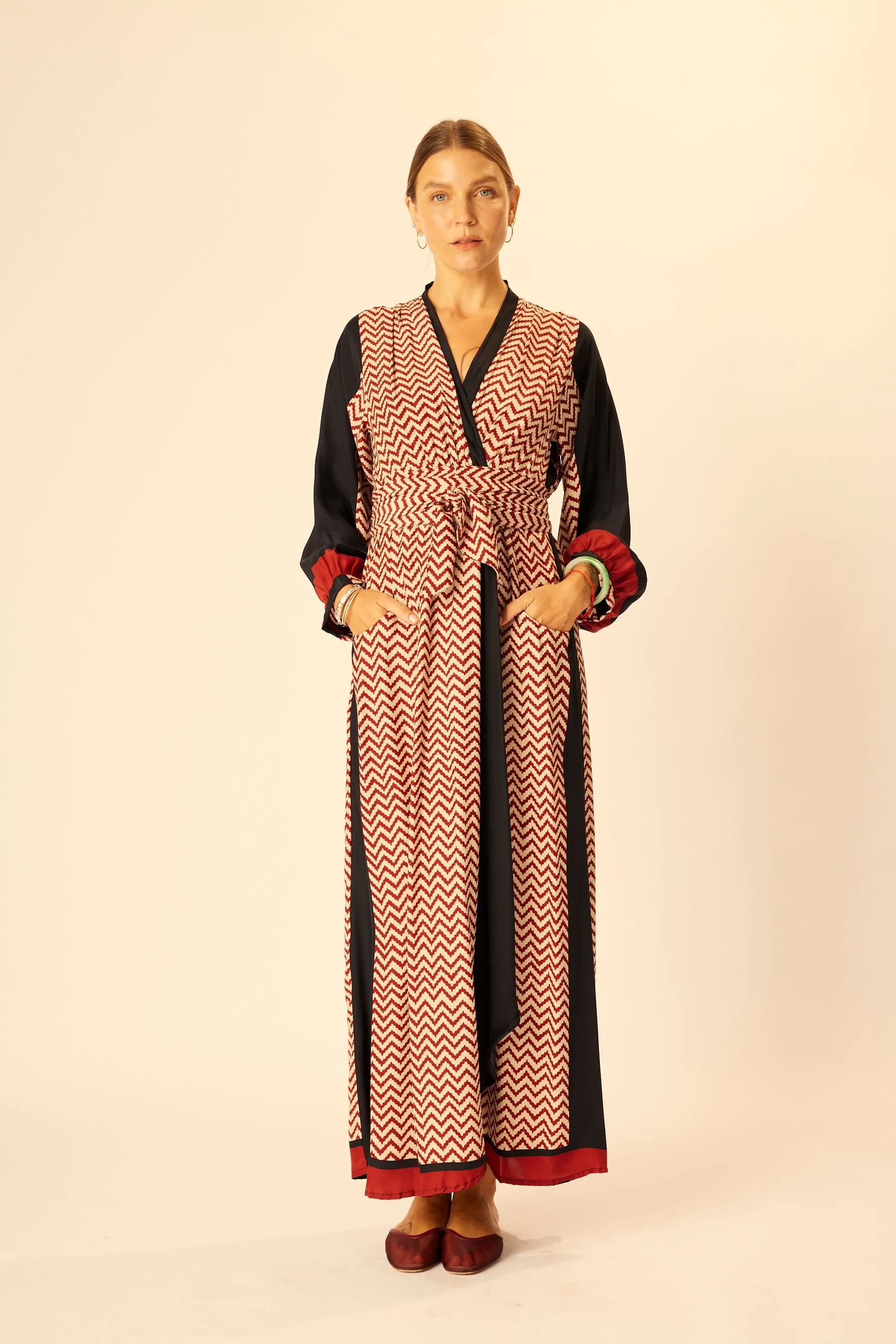 NICO L/S MAXI WITH SASH
