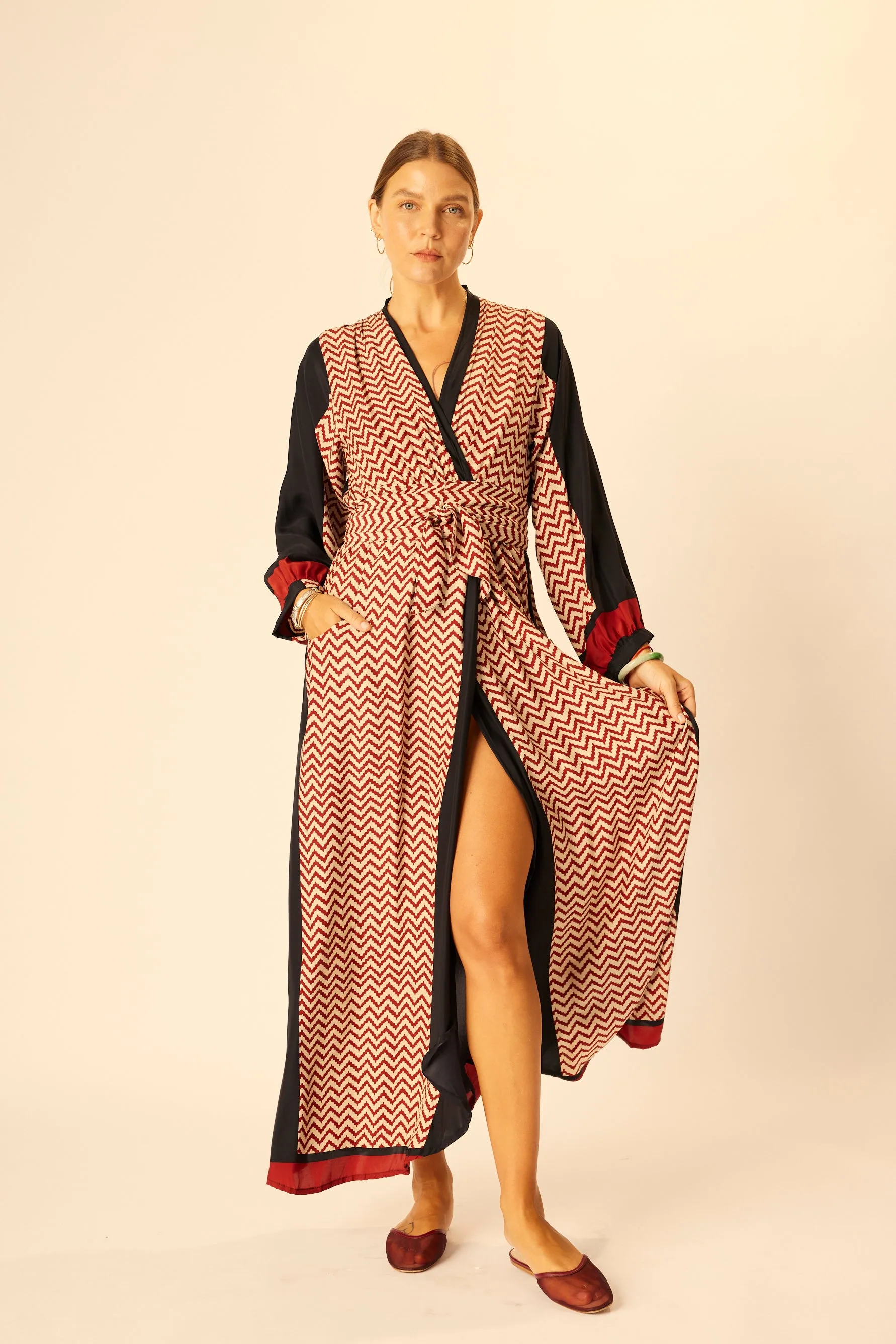 NICO L/S MAXI WITH SASH