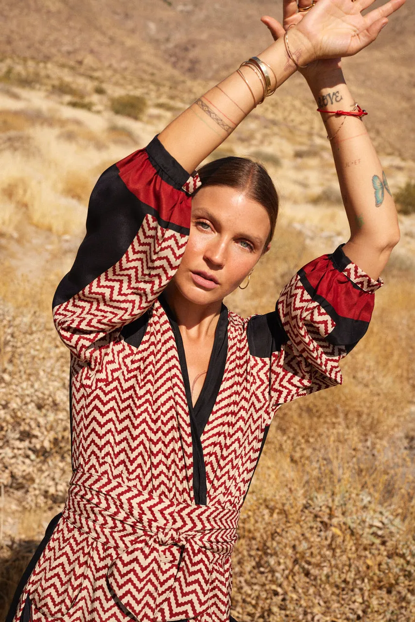 NICO L/S MAXI WITH SASH