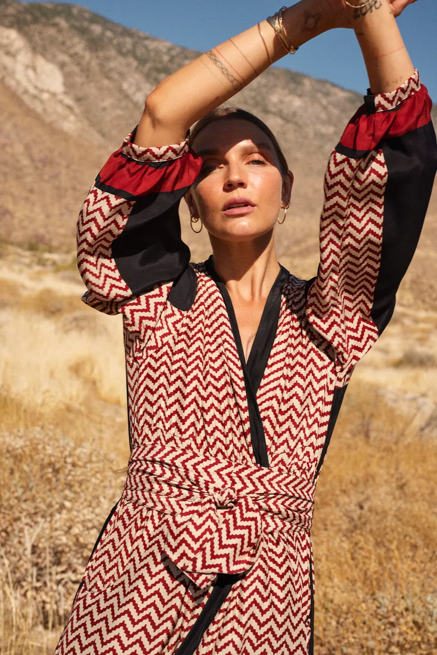 NICO L/S MAXI WITH SASH