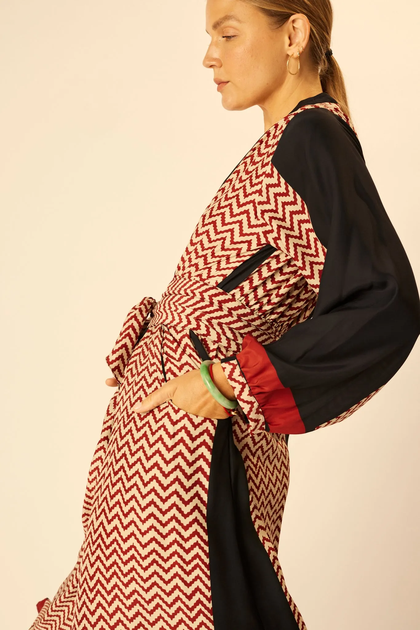 NICO L/S MAXI WITH SASH